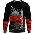 Rugbylife Clothing - Australian Military Forces Anzac Day Lest We Forget.Sweatshirt