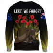 Rugbylife Clothing - Anzac Day Hat & Boots.Sweatshirt