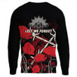 Rugbylife Clothing - Anzac Day Camouflage Poppy & Barbed Wire.Sweatshirt