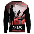 Rugbylife Clothing - Anzac Day We Will Remember Them Special Version.Sweatshirt