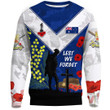 Rugbylife Clothing - (Custom) Australia Anzac Lest We Forget 2022.Sweatshirt
