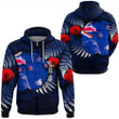 New Zealand Anzac Day Poppy Hoodie  | Rugbylife.co

