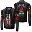 (Custom) Anzac Remembrance Day Lest We Forget Fleece Winter Jacket  | Rugbylife.co

