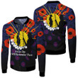 Anzac Day We Will Remember Them Fleece Winter Jacket  | Rugbylife.co

