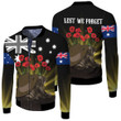 Anzac Day Hat & Boots Fleece Winter Jacket  | Rugbylife.co
