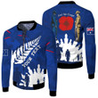 (Custom) Australia Anzac Camouflage Mix Fern Fleece Winter Jacket  | Rugbylife.co
