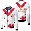 New Zealand Anzac Day Army Fleece Winter Jacket  | Rugbylife.co
