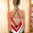 Redclife Dolphins Criss Cross Tank Top Sport New Style A35