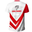 Redclife Dolphins T-shirt Sport New Style A35