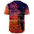 Rugbylife Clothing - Australia Lest We Forget Light Horse Silhouette Baseball Jersey