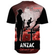 Rugbylife Clothing - Anzac Day We Will Remember Them Special Version Baseball Jersey