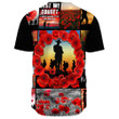 Rugbylife Clothing - Anzac Day Lest We Forget Banner Baseball Jersey