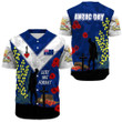 Australia Anzac Lest We Forget 2022 Baseball Jersey | Rugbylife.co

