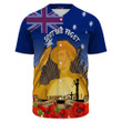 Rugbylife Clothing - (Custom) Australia Anzac Day Soldier Salute Baseball Jersey