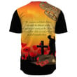 Rugbylife Clothing - Anzac Day We Shall Remember Them Baseball Jersey