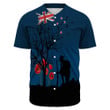 Rugbylife Clothing - New Zealand Anzac Lest We Forget Remebrance Day Baseball Jersey