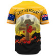 Rugbylife Clothing - Anzac Day Lest We Forget Animal Baseball Jersey