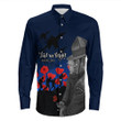 Rugbylife Clothing - New Zealand Remembrance Long Sleeve Button Shirt