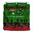 Rugbylife Bedding Set - Australia Anzac Day Camouflage & Poppy Bedding Set | Rugbylife.co
