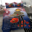 Rugbylife Bedding Set - Anzac Day Remembrance Day Qoute Bedding Set