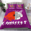 Rugbylife Bedding Set - (Custom) New Zealand Anzac Red Poopy Purple Bedding Set