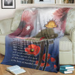 Rugbylife Blanket - (Custom) Anzac Day Remembrance Day Qoute Premium Blanket