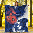 Rugbylife Blanket - Anzac Day Silhouette Soldier Premium Blanket