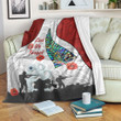 Rugbylife Blanket - (Custom) New Zealand Anzac Fern & Maori Premium Blanket | Rugbylife.co
