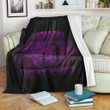 Rugbylife Blanket - Anzac Day Remember Australia & New Zealand Purple Premium Blanket | Rugbylife.co
