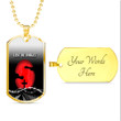 Rugbylife Dog Tag - New Zealand Anzac Day Silhouette Soldier A35 | Rugbylife.com