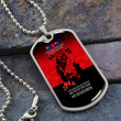 Rugbylife Dog Tag - Anzac Day For Those Who Leave Never To Ruturn A35