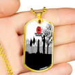 Rugbylife Dog Tag - New Zealand Anzac Lest We Forget Remebrance Day White A35