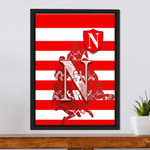 (Custom) Newcastle Rebels Rugby - Rugby Team Framed Wrapped Canvas | Rugbylife.co
