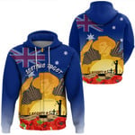 Australia Anzac Day Soldier Salute Hoodie  | Rugbylife.co
