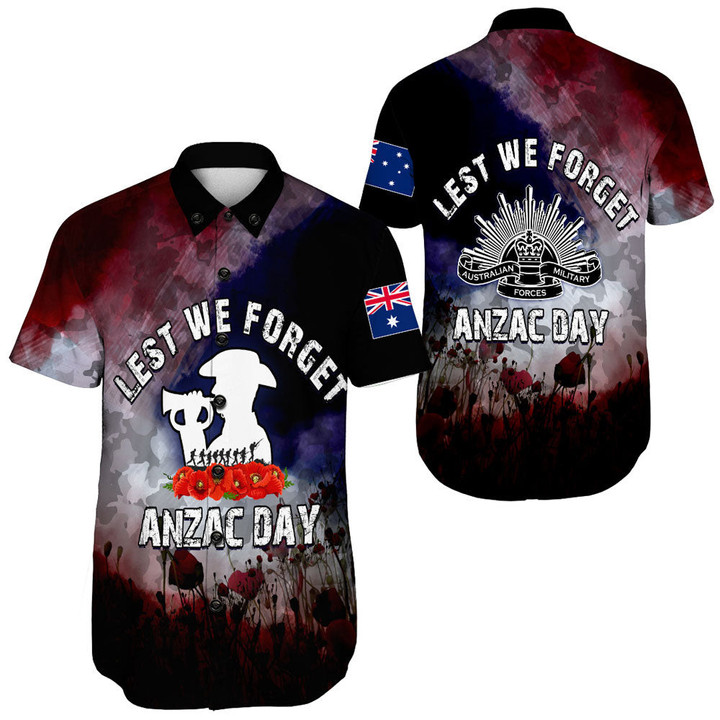 Anzac Day The Australian Army Short Sleeve Shirt | Rugbylife.co
