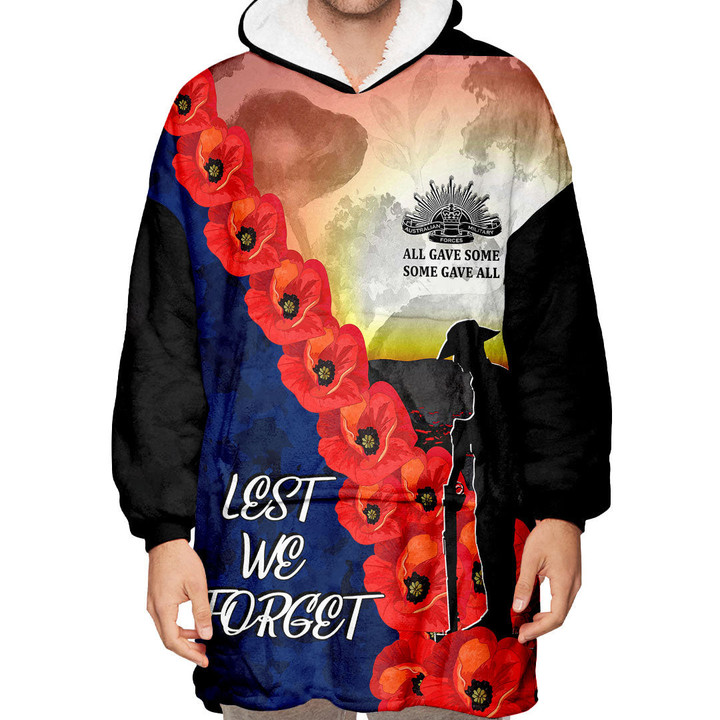 Anzac Day All Gave Some Oodie Blanket Hoodie | Rugbylife.co
