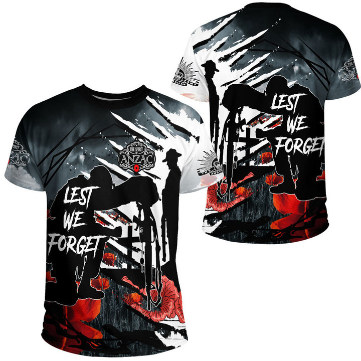 Spirit Anzac Day Soldier T-shirt | Rugbylife.co
