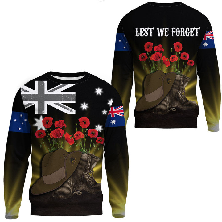 Anzac Day Hat & Boots.Sweatshirt | Rugbylife.co
