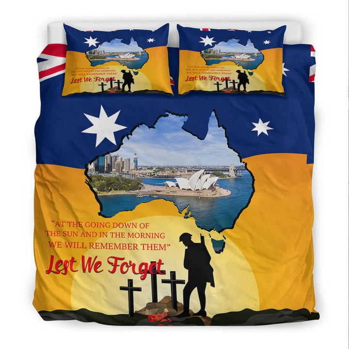Rugbylife Bedding Set - Today's Peace Is Yesterday's Sacrifice Bedding Set | Rugbylife.co
