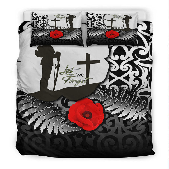 Rugbylife Bedding Set - (Custom) Anzac Day Poppy Remembrance Bedding Set | Rugbylife.co
