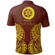 Tonga High School Polo Shirt Minimal Style TH6