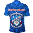 Kolisi ‘Apifo’ou College Polo Shirt Tonga - Full Blue K8