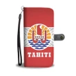 Tahiti Rising Wallet Phone Case | French Polynesia Decor