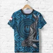 French Polynesia T-Shirt, Blue Whale Tattoo Shirt