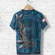 French Polynesia T-Shirt, Blue Whale Tattoo Shirt TH5