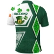 Ireland Polo Shirt Irish Saint Patrick's Day Unique Vibes K8