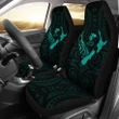 rugbylife Heart Car Seat Covers - Map Kiwi mix Silver Fern Turquoise K4 - 1st rugbylife