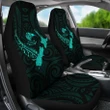 rugbylife Heart Car Seat Covers - Map Kiwi mix Silver Fern Turquoise K4 - 1st rugbylife
