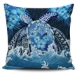 Cook Islands Polynesian Sea Turtle Hibiscus Pillow Cover K5 - 1st New Zealand