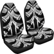 Samoan Tattoo Car Seat Covers White TH4 - 1st rugbylife